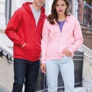 Gildan Heavy Blendclassic Fit Adult Full Zip Hooded Sweatshirt